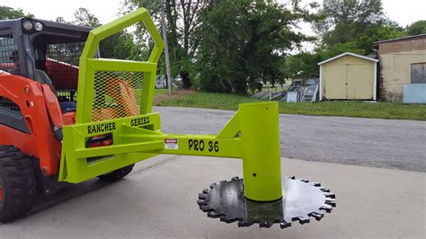 rotating tree saw for skid steer|perfect tree saw skid steer.